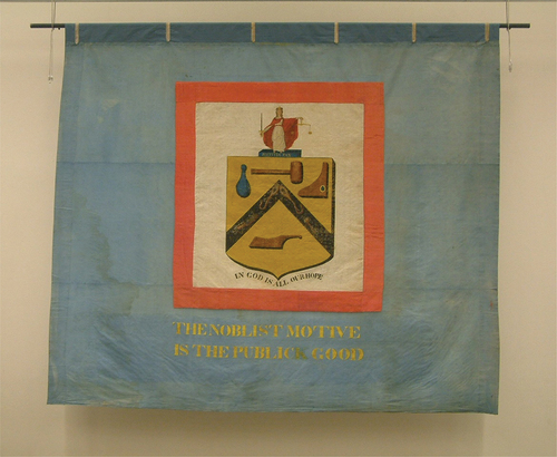 Figure 11. Plumbers Reform banner, 1832.