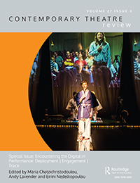 Cover image for Contemporary Theatre Review, Volume 27, Issue 3, 2017