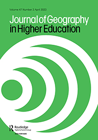 Cover image for Journal of Geography in Higher Education, Volume 47, Issue 2, 2023