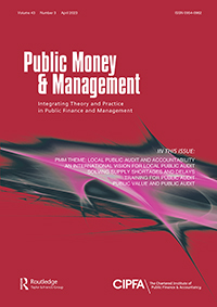 Cover image for Public Money & Management, Volume 43, Issue 3, 2023