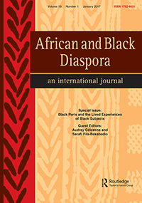 Cover image for African and Black Diaspora: An International Journal, Volume 10, Issue 1, 2017