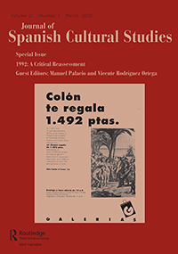 Cover image for Journal of Spanish Cultural Studies, Volume 21, Issue 1, 2020