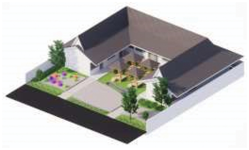 Figure 9. Axonometry of early childhood.