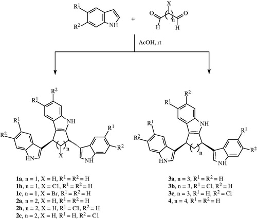 Scheme 1. Formation of target compounds.