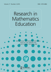 Cover image for Research in Mathematics Education, Volume 17, Issue 2, 2015