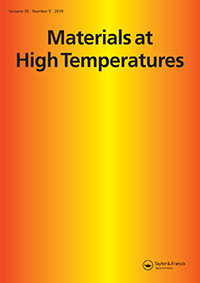 Cover image for Materials at High Temperatures, Volume 35, Issue 5, 2018