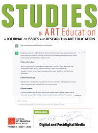 Cover image for Studies in Art Education, Volume 64, Issue 4, 2023