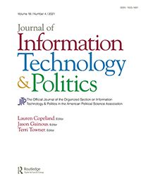 Cover image for Journal of Information Technology & Politics, Volume 18, Issue 4, 2021