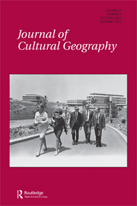 Cover image for Journal of Cultural Geography, Volume 39, Issue 3, 2022
