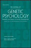 Cover image for The Journal of Genetic Psychology, Volume 176, Issue 3, 2015