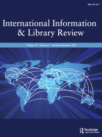 Cover image for The International Information & Library Review, Volume 54, Issue 4, 2022