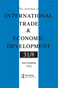 Cover image for The Journal of International Trade & Economic Development, Volume 31, Issue 8, 2022