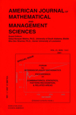 Cover image for American Journal of Mathematical and Management Sciences, Volume 21, Issue 1-2, 2001