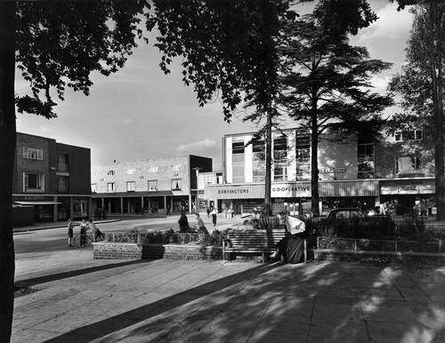 Figure 5. Harlow New Town: The Stow neighbourhood centre (John McCann / RIBA Collections).