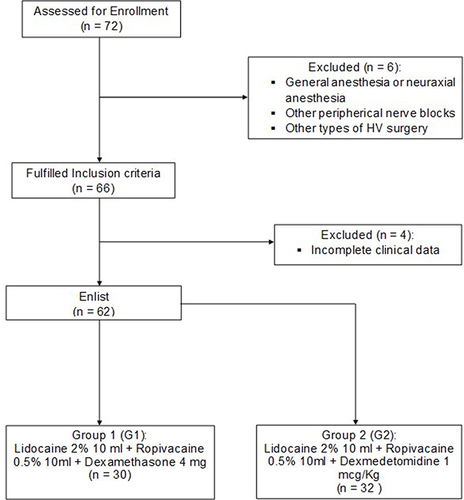 Figure 1 Flowchart of the study.