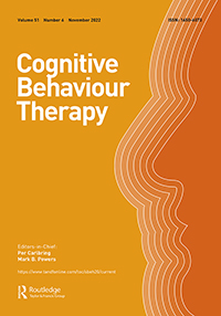 Cover image for Cognitive Behaviour Therapy, Volume 51, Issue 6, 2022