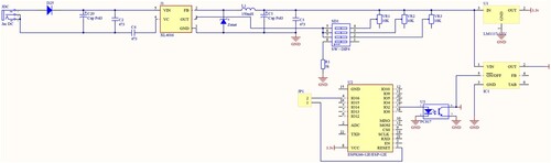 Figure 4. Diagram of the power control logic wiring.