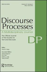 Cover image for Discourse Processes, Volume 57, Issue 3, 2020