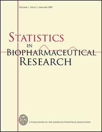 Cover image for Statistics in Biopharmaceutical Research, Volume 10, Issue 1, 2018