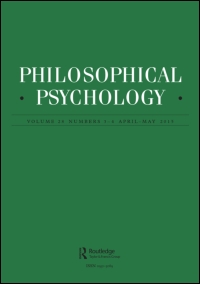 Cover image for Philosophical Psychology, Volume 31, Issue 3, 2018