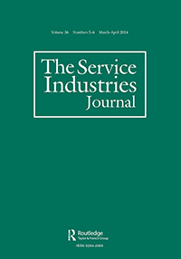 Cover image for The Service Industries Journal, Volume 36, Issue 5-6, 2016