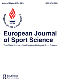 Cover image for European Journal of Sport Science, Volume 19, Issue 4, 2019