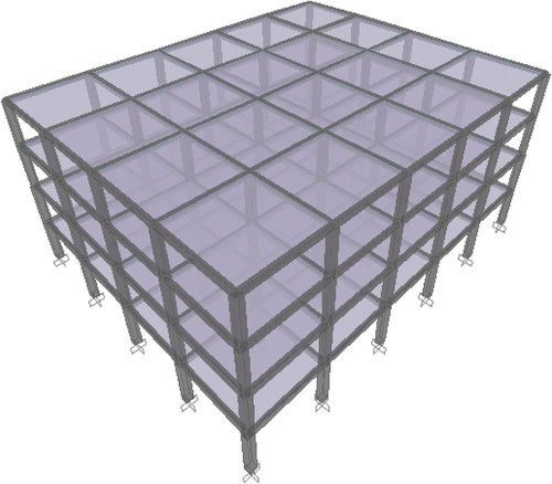 Figure 3. Three dimensional view of (BF) model.