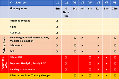 Figure 2 Schedule of study activities.