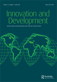 Cover image for Innovation and Development, Volume 12, Issue 1, 2022