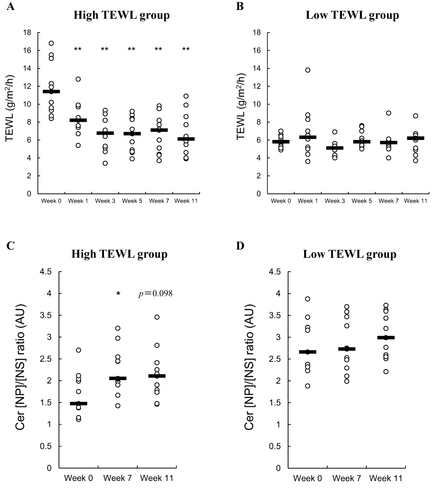 Figure 3 Cluster analysis of skin properties and epidermal turnover based on the skin types of the participants.