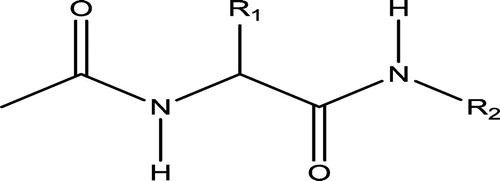 Figure 1. General structure of α_substituted acetamido-N-benzylacetamide derivatives.
