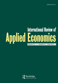 Cover image for International Review of Applied Economics, Volume 30, Issue 3, 2016
