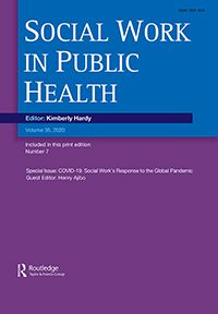 Cover image for Social Work in Public Health, Volume 35, Issue 7, 2020