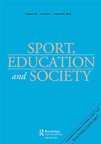 Cover image for Sport, Education and Society, Volume 23, Issue 7, 2018