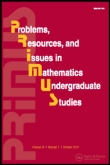 Cover image for PRIMUS, Volume 25, Issue 8, 2015