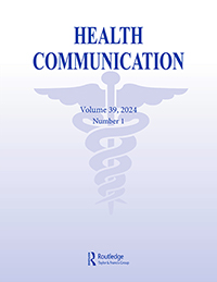 Cover image for Health Communication, Volume 39, Issue 1, 2024