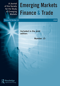 Cover image for Emerging Markets Finance and Trade, Volume 54, Issue 13, 2018