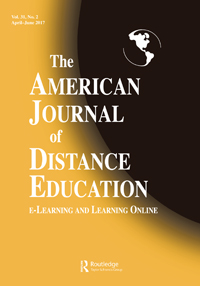 Cover image for American Journal of Distance Education, Volume 31, Issue 2, 2017