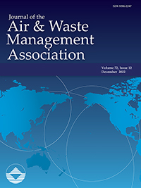 Cover image for Journal of the Air & Waste Management Association, Volume 72, Issue 12, 2022