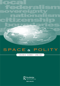 Cover image for Space and Polity, Volume 26, Issue 1, 2022