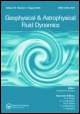 Cover image for Geophysical & Astrophysical Fluid Dynamics, Volume 73, Issue 1-4, 1993