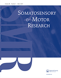Cover image for Somatosensory & Motor Research, Volume 38, Issue 1, 2021