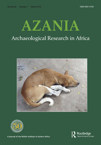 Cover image for Azania: Archaeological Research in Africa, Volume 50, Issue 1, 2015
