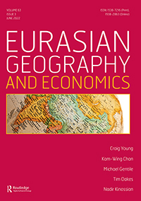 Cover image for Eurasian Geography and Economics, Volume 63, Issue 3, 2022