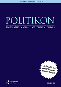 Cover image for Politikon, Volume 47, Issue 2, 2020