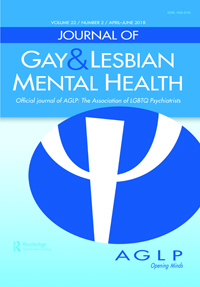 Cover image for Journal of Gay & Lesbian Mental Health, Volume 22, Issue 2, 2018