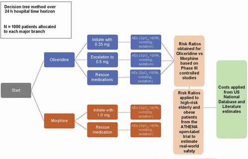 Figure 1. Overview of the economic model methodology [Modified from Citation8].