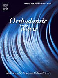 Cover image for Clinical and Investigative Orthodontics, Volume 72, Issue 1, 2013