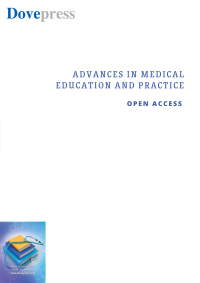 Cover image for Advances in Medical Education and Practice, Volume 13, 2022