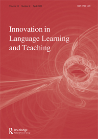 Cover image for Innovation in Language Learning and Teaching, Volume 16, Issue 2, 2022